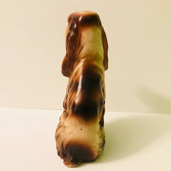 Vintage Spaniel Setter Dog Figurine Animal Ceramic  7 Inch Tall Figure - Picture 7 of 16